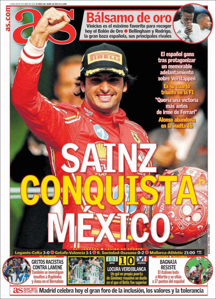 Portada de As (España)