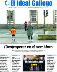 Portada de El Ideal Gallego (España)