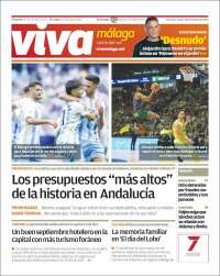 Portada de Viva Málaga (España)