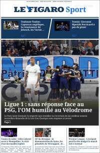 Portada de Le Figaro Sport (Francia)