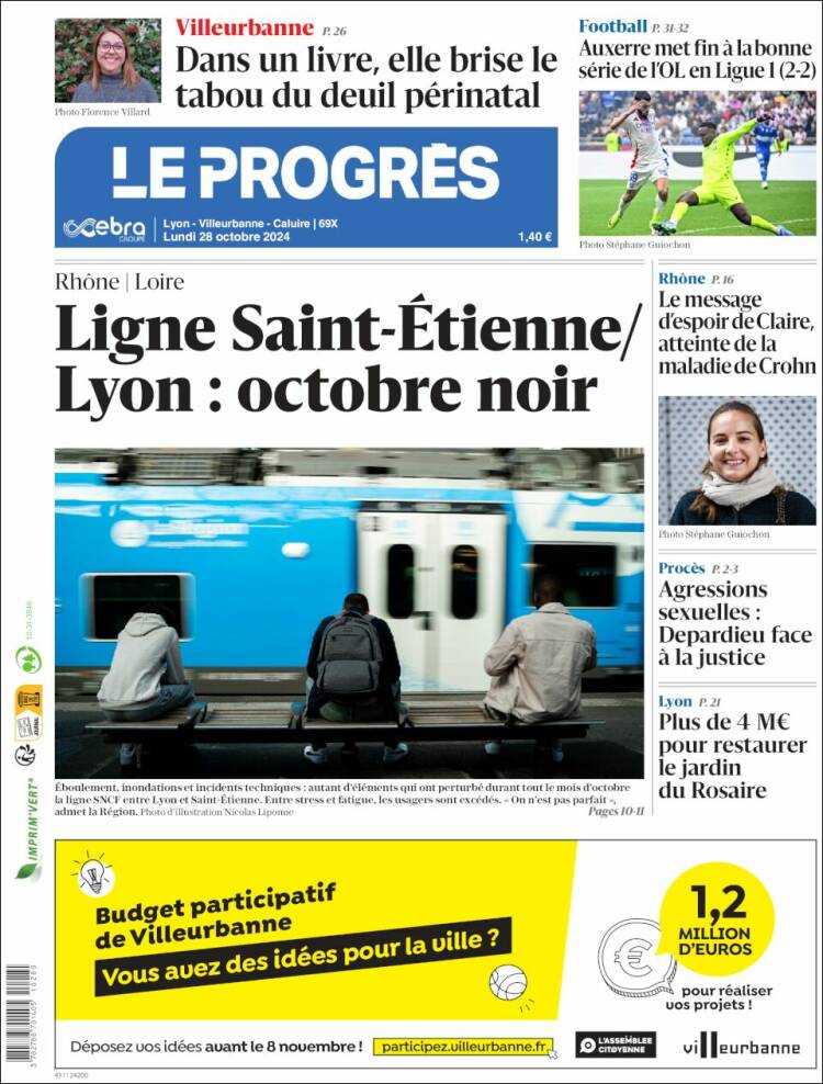 Portada de Progres de Fecamp (Francia)