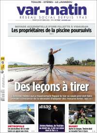 Portada de Var-Matin (Francia)