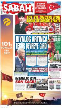 Portada de Sabah (Turquie)