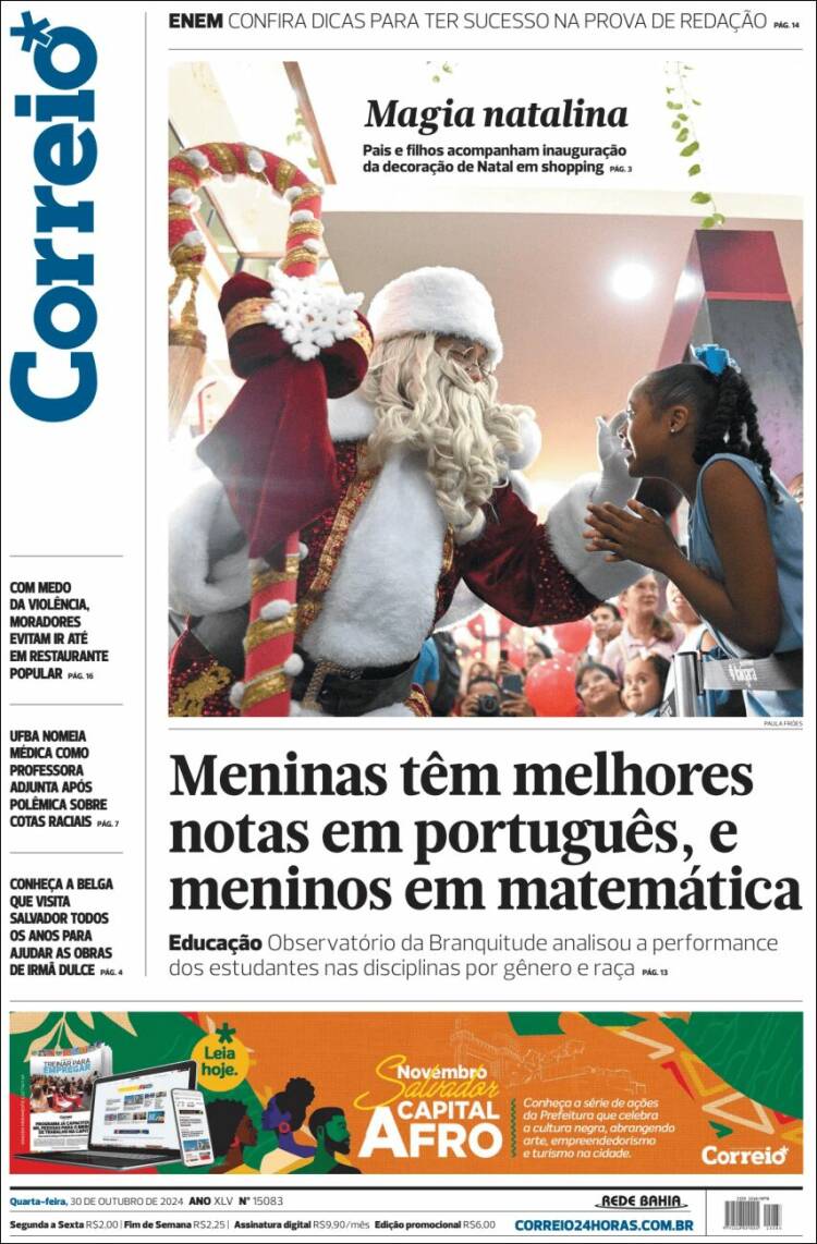 Portada de Correio* (Brasil)