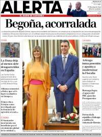 Portada de Alerta - El Diario de Cantabria (España)