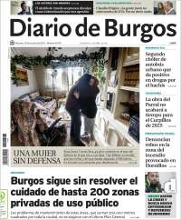 Portada de Diario de Burgos (España)