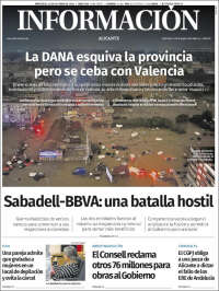 Portada de Diario Información (España)