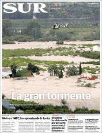 Portada de Diario el Sur (España)