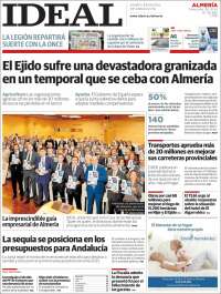 Portada de Ideal Almeria (España)