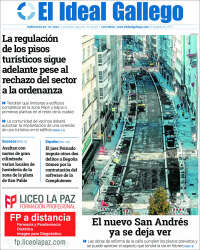 Portada de El Ideal Gallego (España)