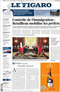 Portada de Le Figaro (Francia)