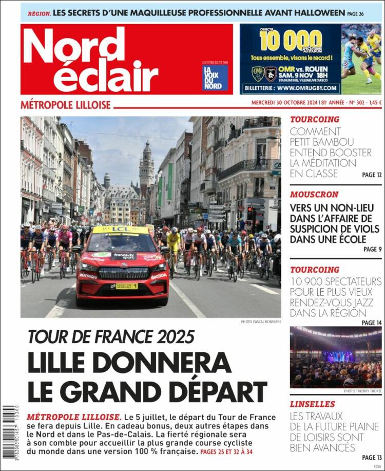 Portada de Nord Éclair (Francia)