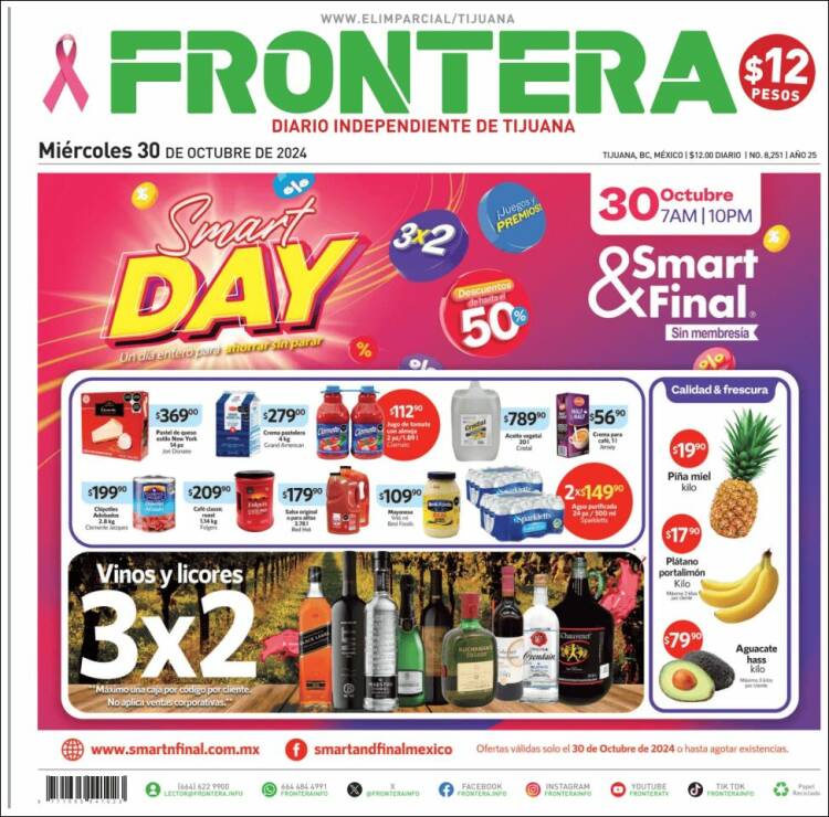 Portada de Frontera (M&eacute;xico)