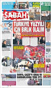 Portada de Sabah (Turquie)