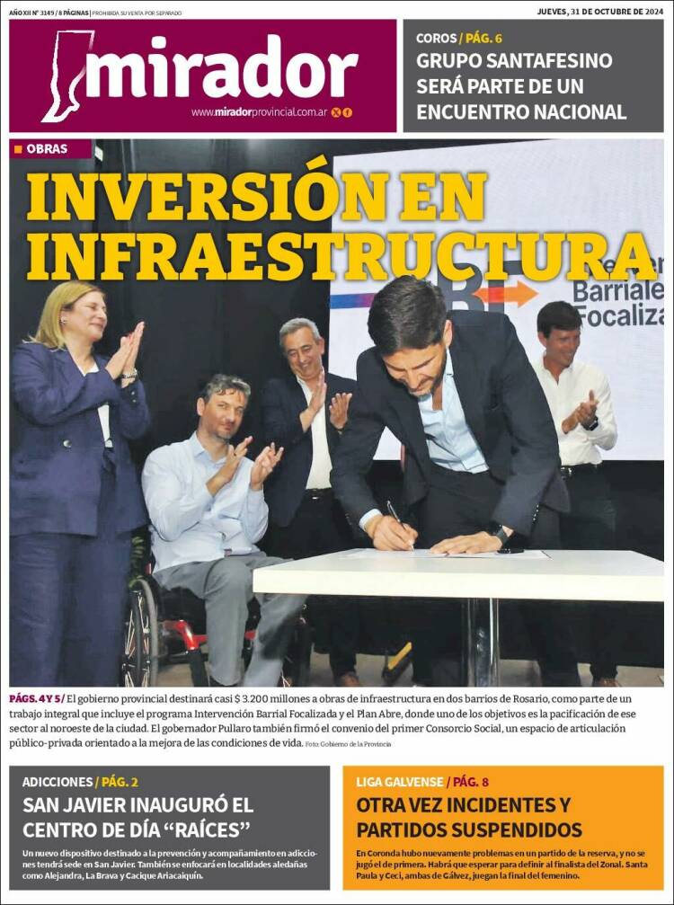 Portada de Mirador Provincial (Argentina)