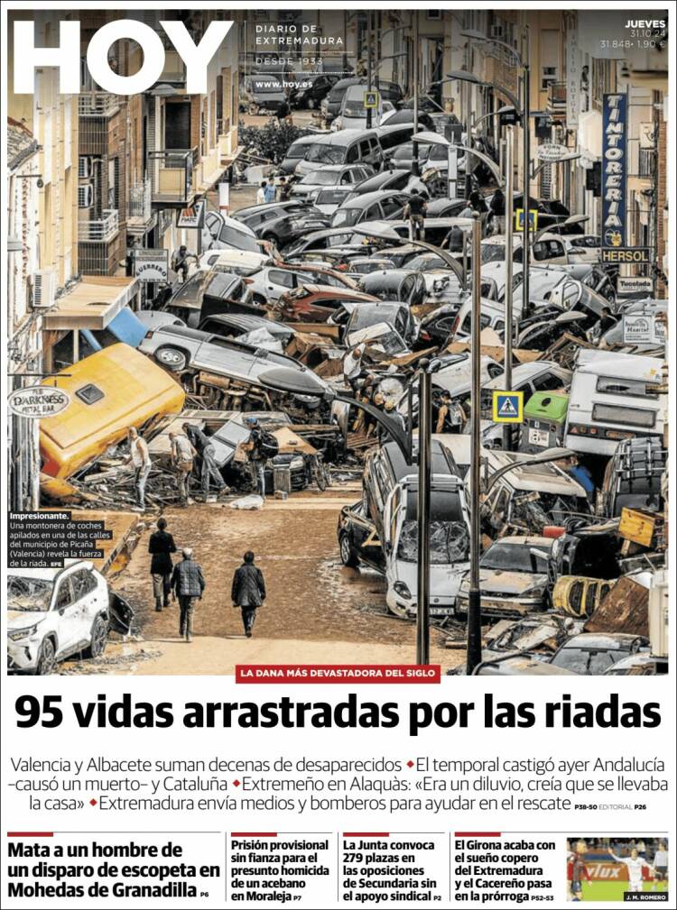 Portada de Hoy - Caceres (España)