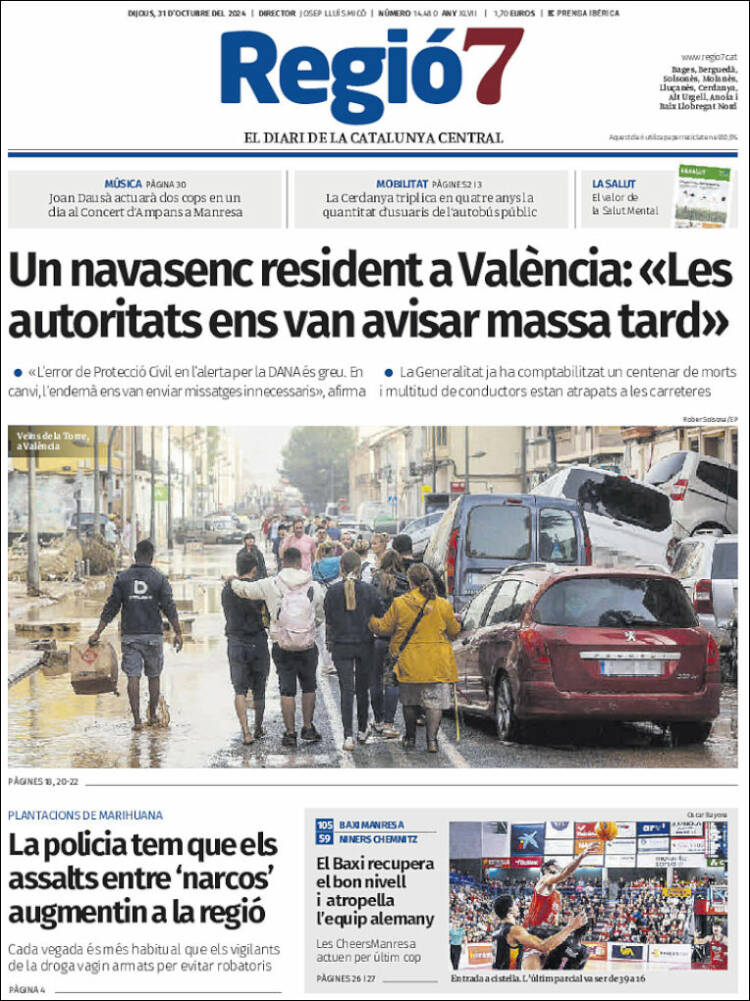 Portada de Regio7 (España)