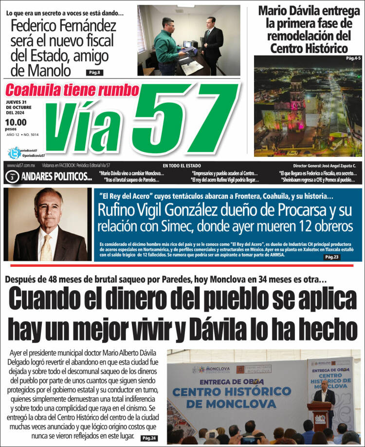 Portada de Via57 (M&eacute;xico)