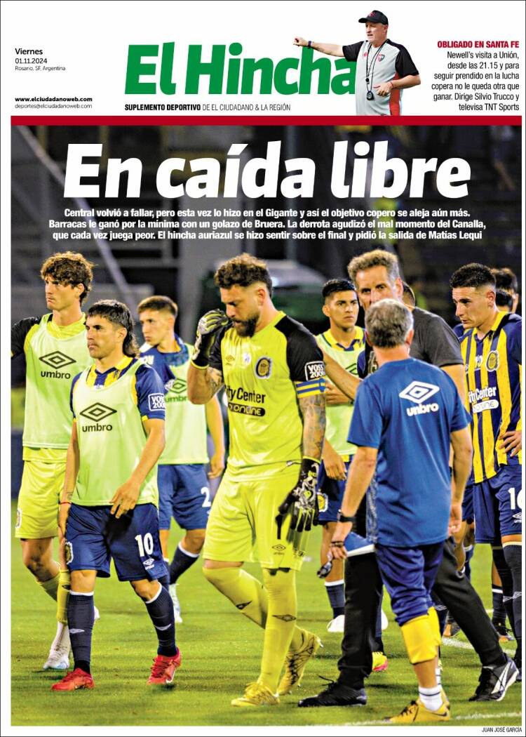 Portada de El Hincha (Argentina)