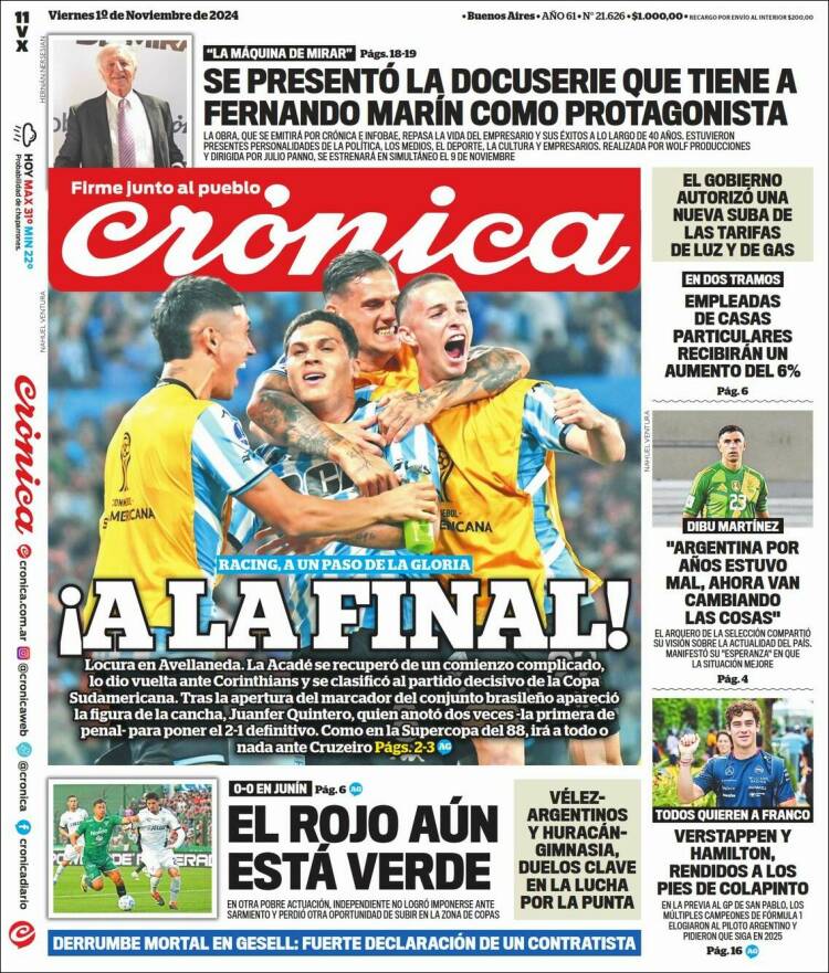 Portada de La Voz del Chaco (Argentina)