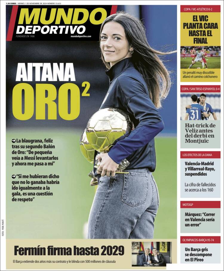 Portada de El Mundo Deportivo (España)