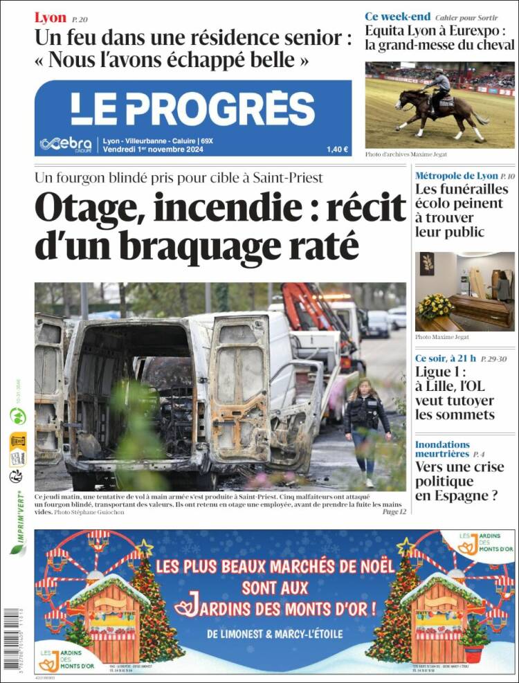 Portada de Progres de Fecamp (Francia)