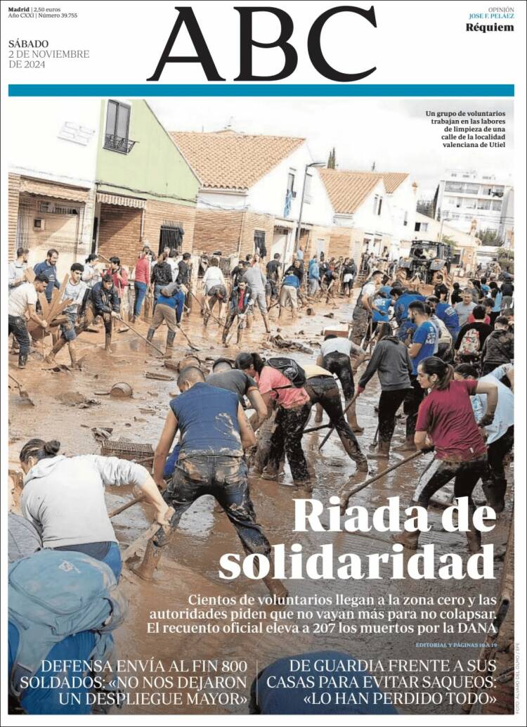 Portada de ABC (España)