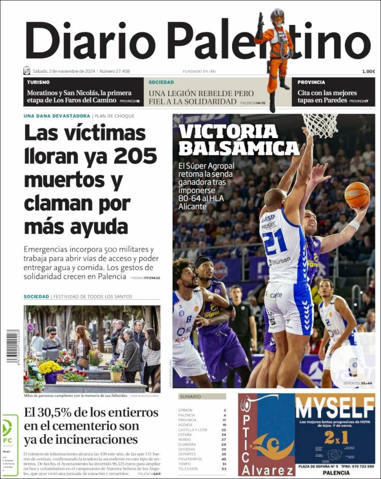 Portada de Diario Palentino (España)