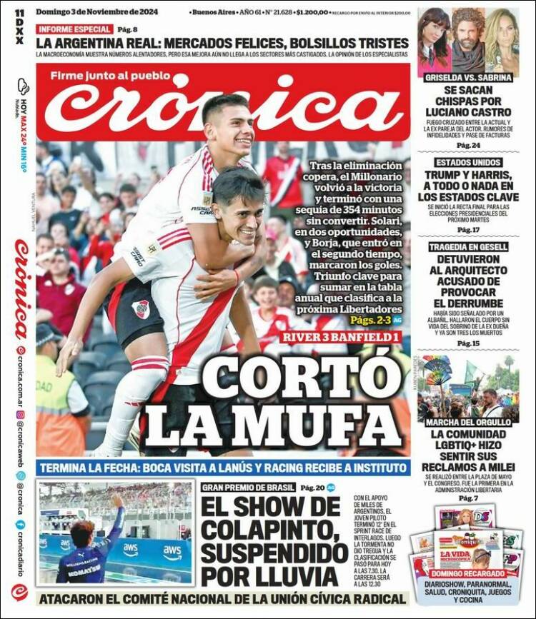 Portada de La Voz del Chaco (Argentina)
