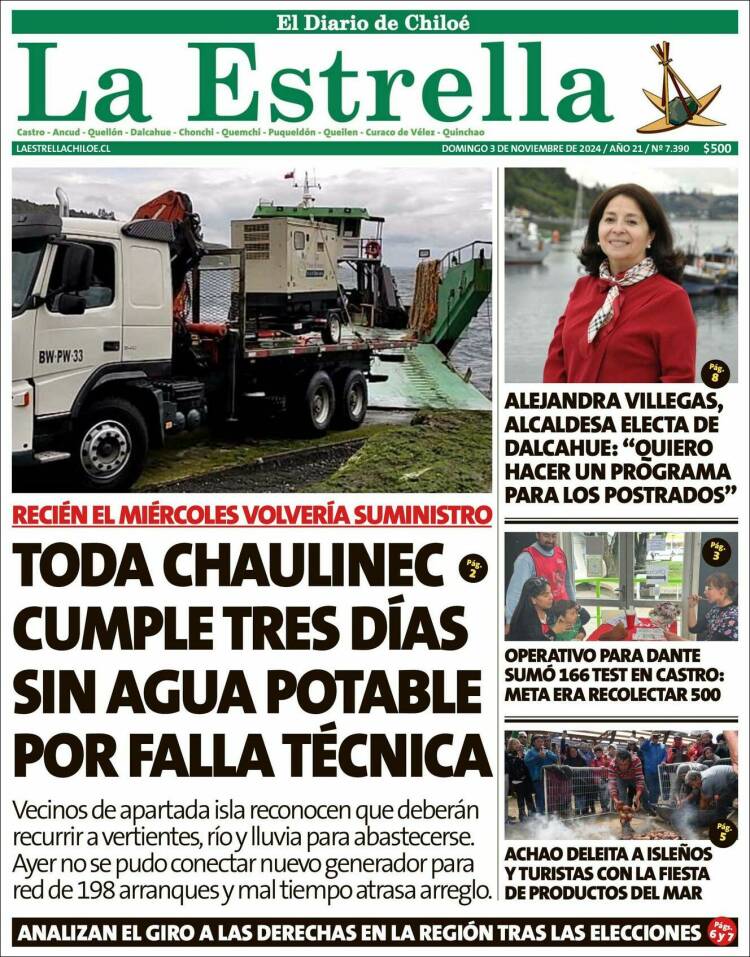 Portada de Estrella de Chiloé (Chile)