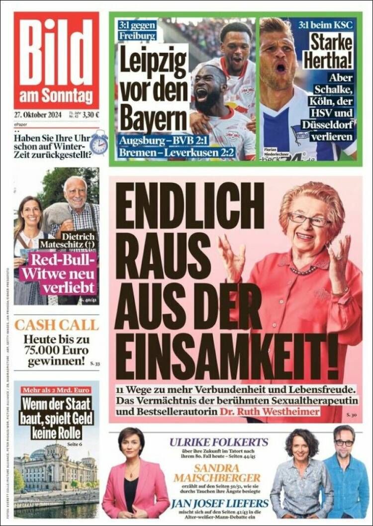 Portada de Bild (Alemania)