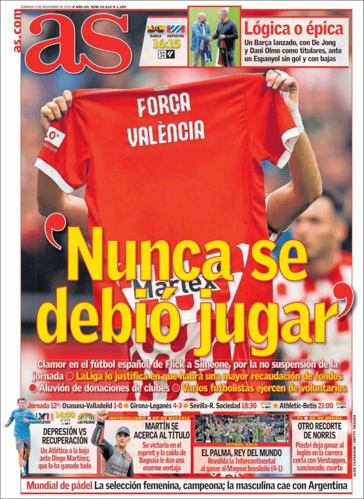 Portada de As (España)