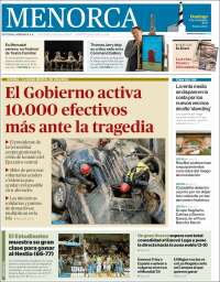 Portada de Menorca - Diario Insular (España)