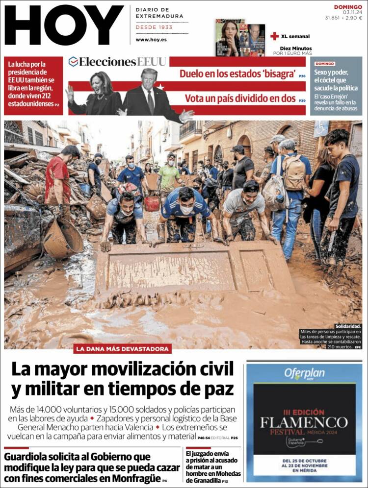 Portada de Hoy - Badajoz (España)