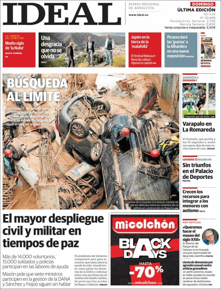 Portada de Ideal (España)