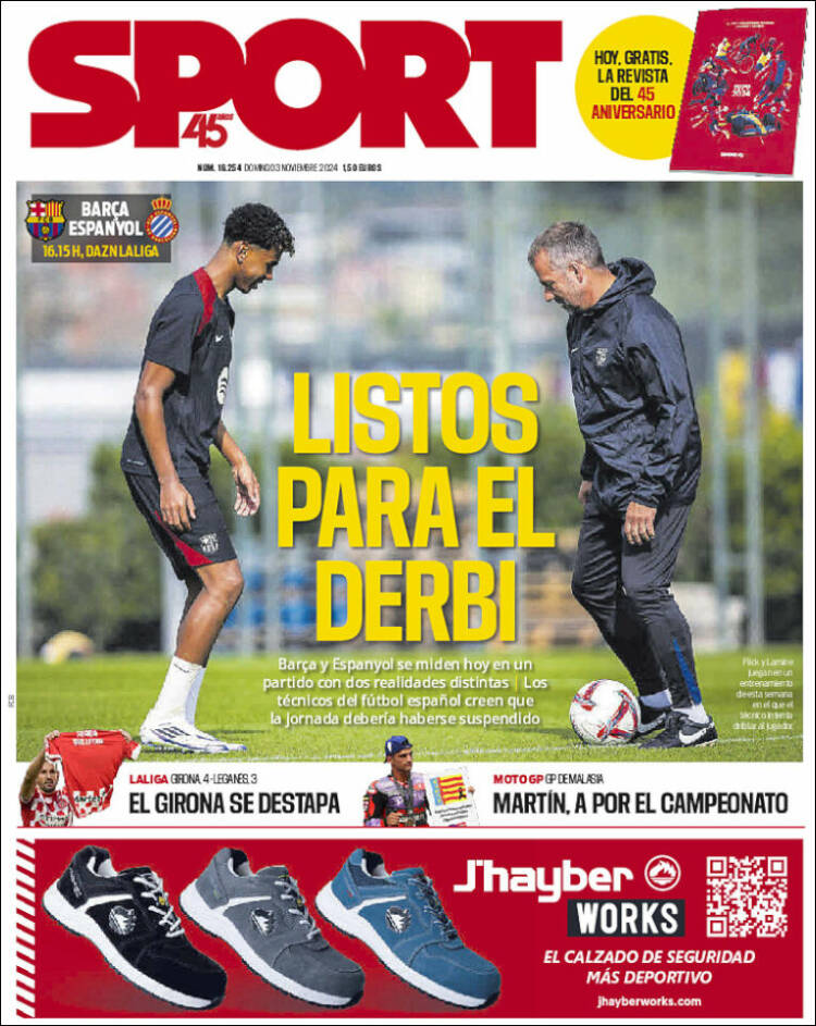 Portada de Sport (España)