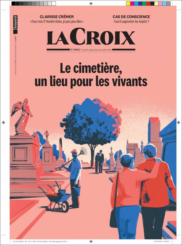Portada de La Croix (Francia)