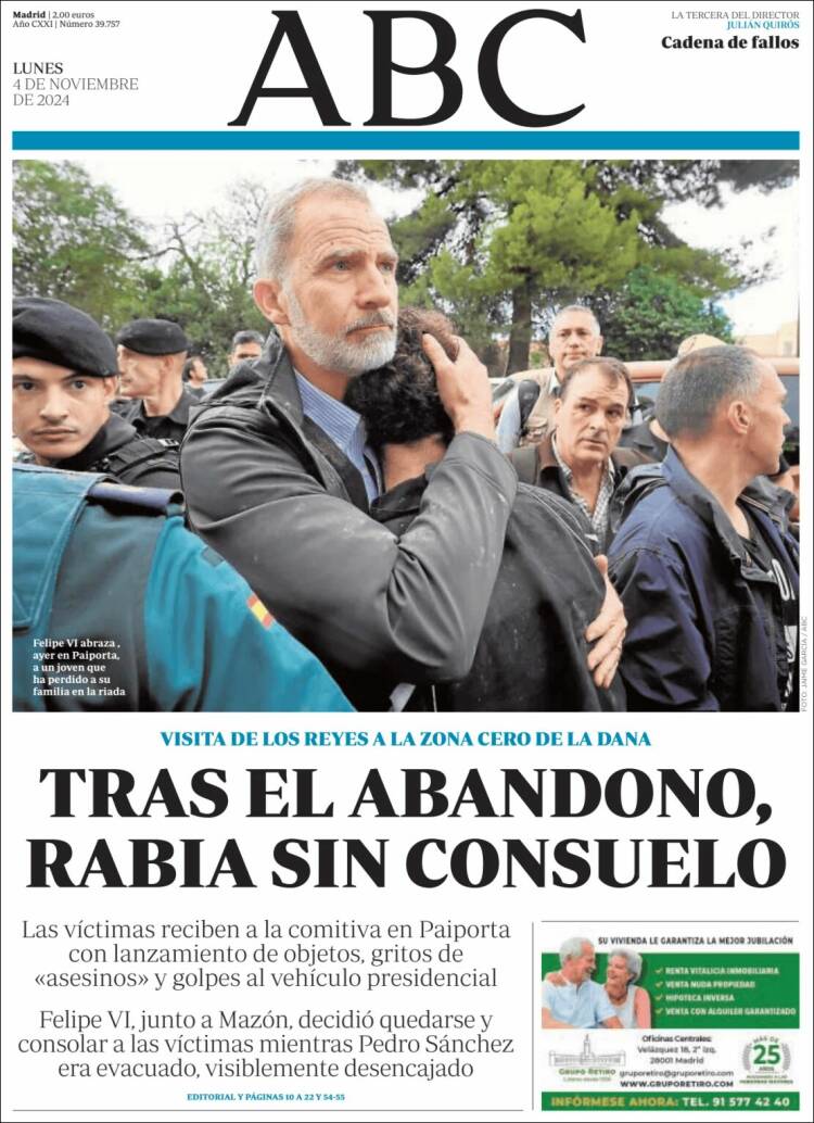 Portada de ABC (España)