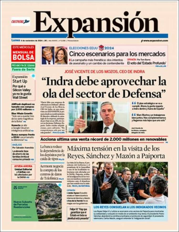Portada de Expansión (Espa&ntilde;a)