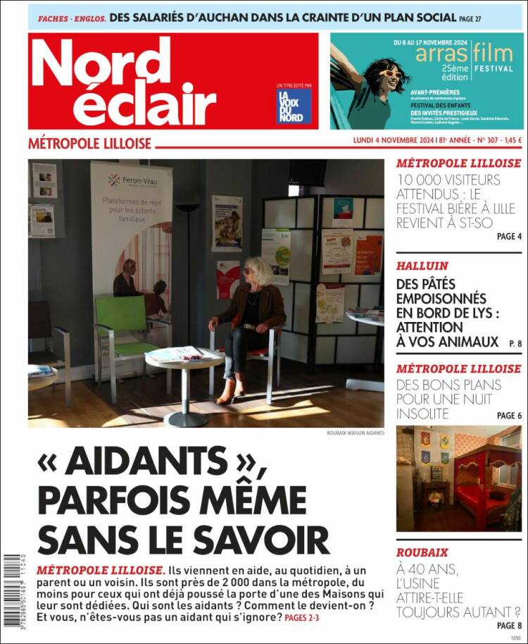 Portada de Nord Éclair (Francia)