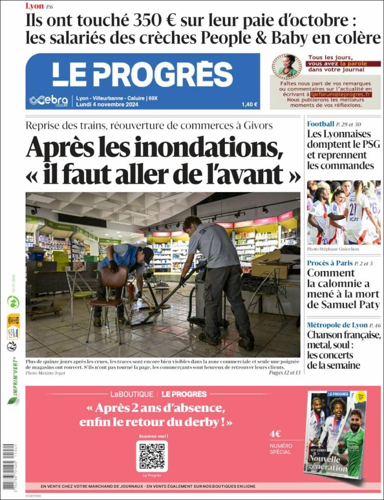Portada de Progres de Fecamp (Francia)