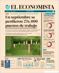 Portada de El Economista (México)