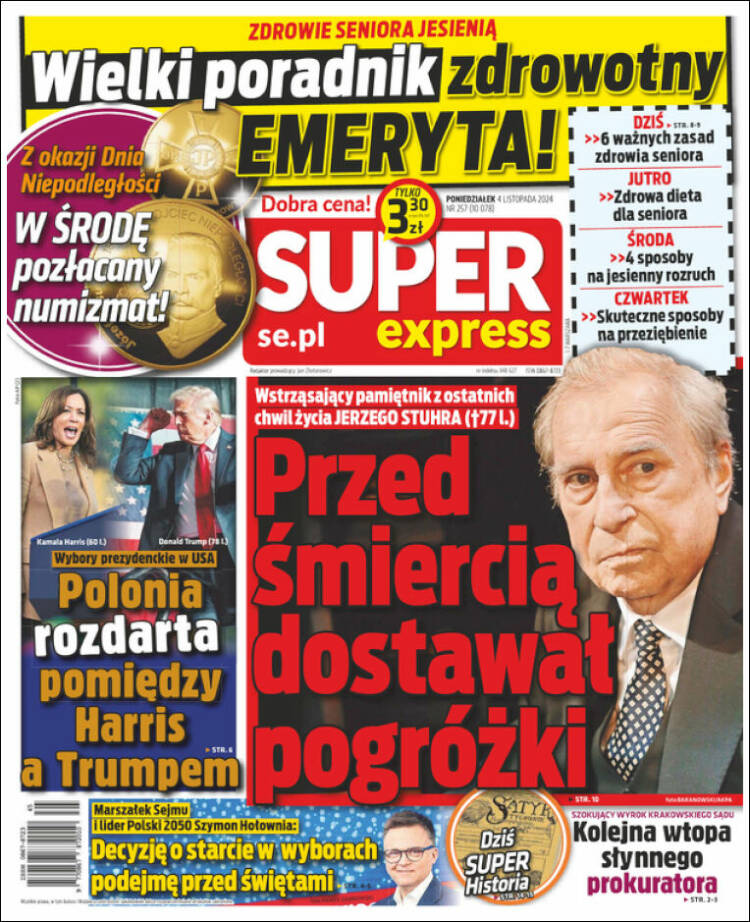 Portada de Super Express (Polonia)