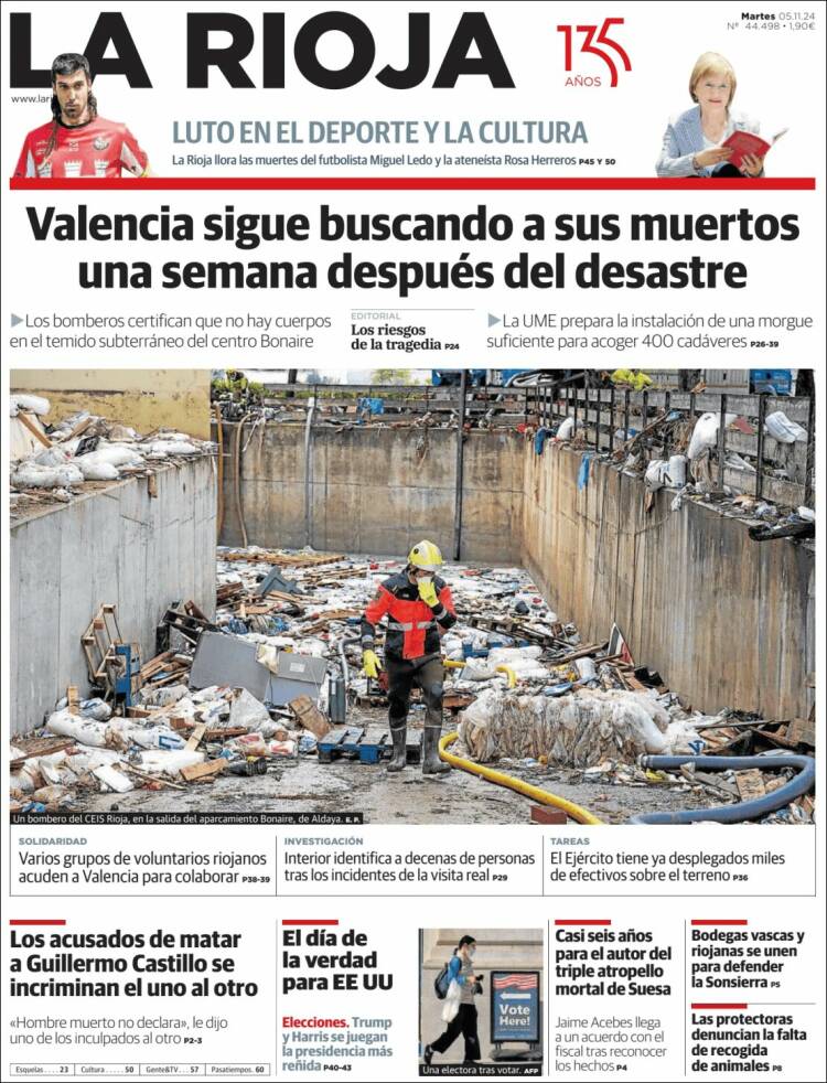 Portada de La Rioja (España)