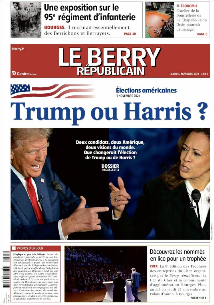 Portada de Berry Republicain (France)