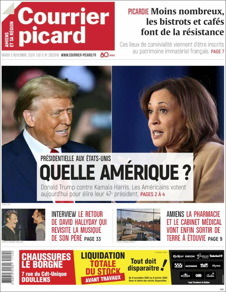 Portada de Courrier Picard (France)