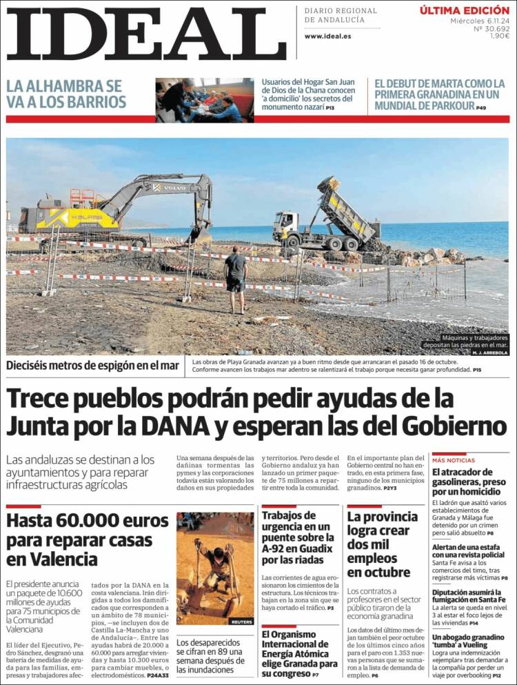 Portada de Ideal (España)