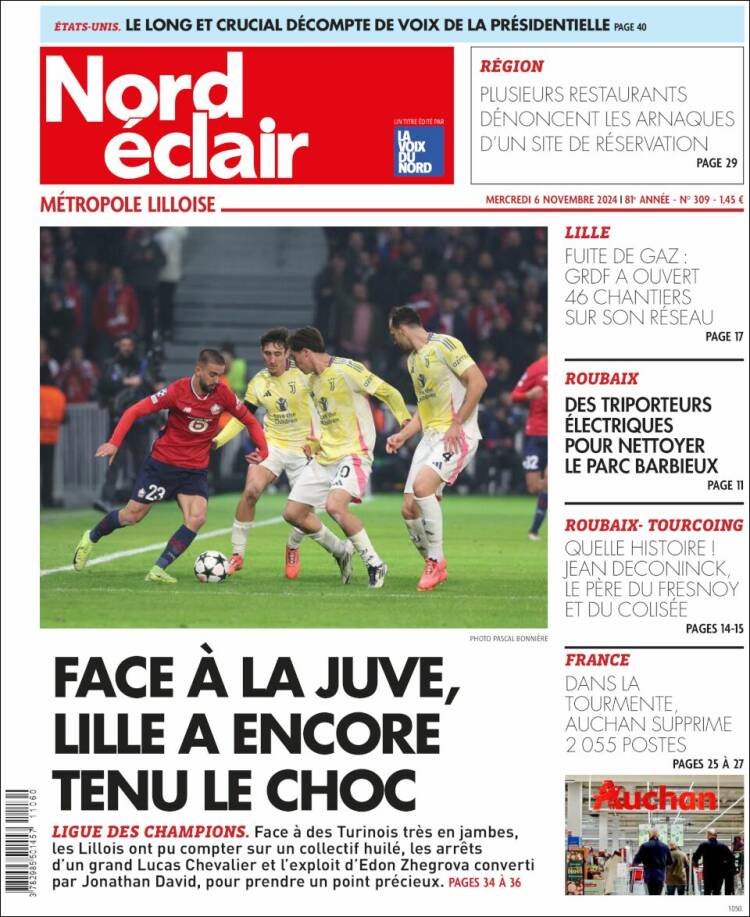 Portada de Nord Éclair (Francia)