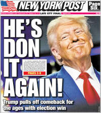 Portada de New York Post (USA)