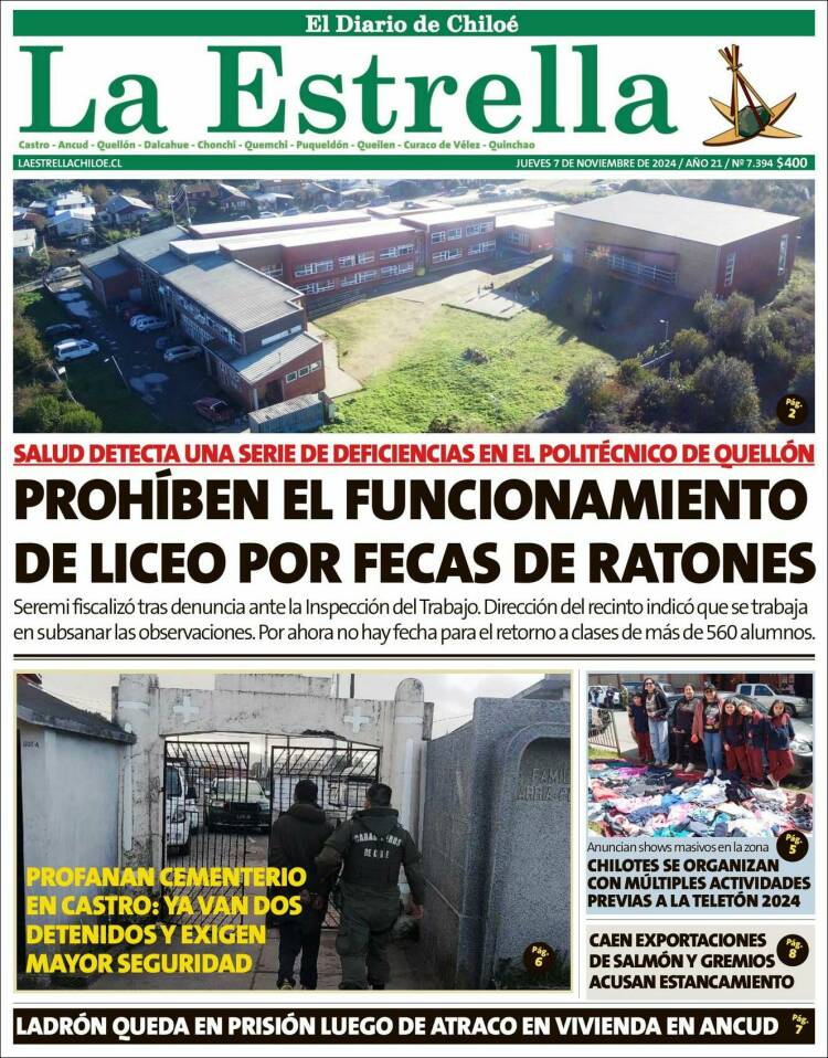 Portada de Estrella de Chiloé (Chile)
